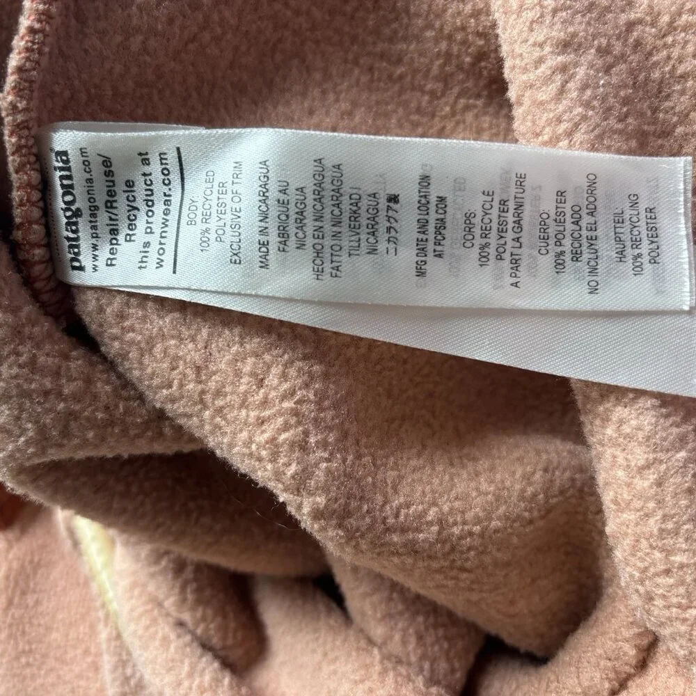 Patagonia Lightweight Synchilla Snap T Fleece Pullover  Women’s XS Outdoor‎ Hike